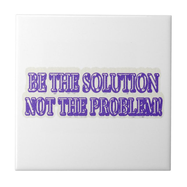 Comprar Design "BE A SOLUÇÃO", Trabalho de arte, b (Frente)