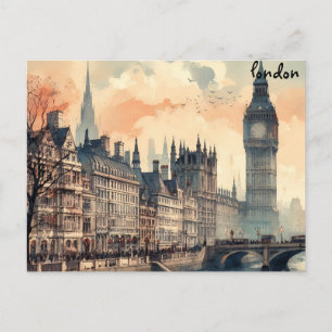 comprar mapa do céu londres cartões postais mala d