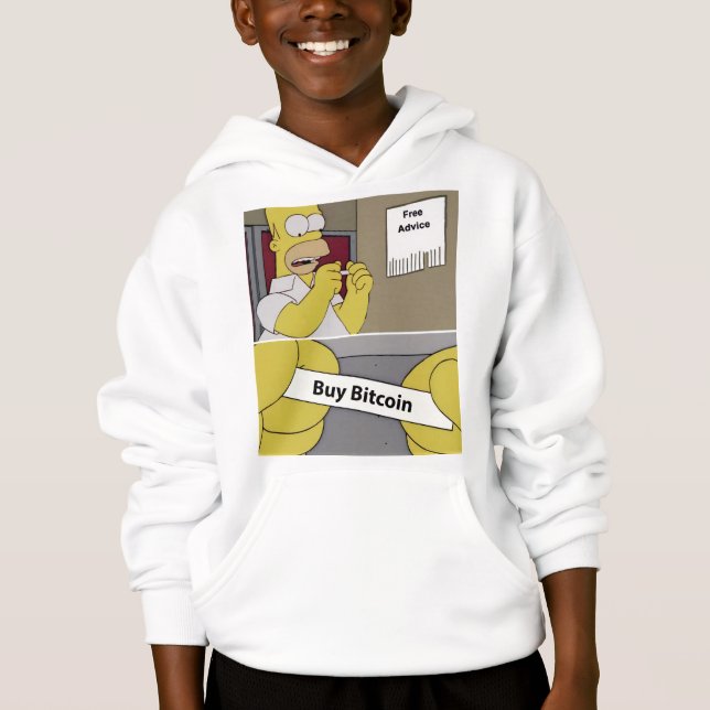 Comprar Meme Bitcoin | Arte de Desenho Animado Cri (Frente)