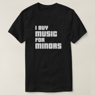 Comprar Música Para Camiseta Menores