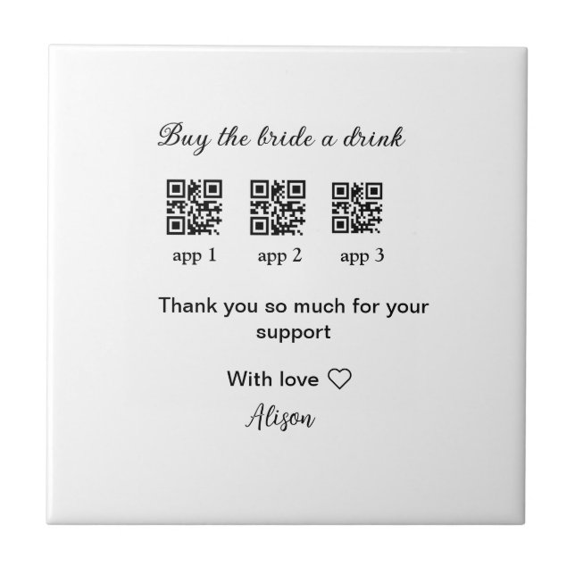 comprar noiva de uma bebida digitalização obrigado (Frente)