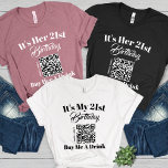 Comprar Personalizado Para Mim Um Código QR De Beb<br><div class="desc">Celebre sua rua 21 no estilo com o Comprar personalizado me um diafragma de três lâminas de código QR! Este aniversário personalizado foi concebido para tornar o seu aniversário marco inesquecível. Apresentando seu nome e sua idade ousadamente, é a maneira perfeita de avisar a todos que você finalmente atingiu o...</div>