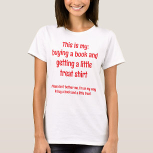 Comprar um livro e comprar uma camiseta