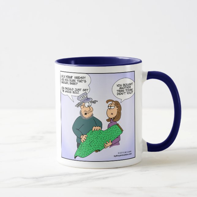 Compre o tecido - caneca para Quilters (Direita)