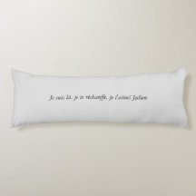 Grande almofada personalizável dois lados