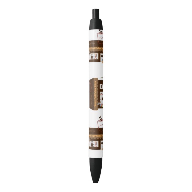 Compro de Cafeína caneta e Caneta escolar (Frente Vertical)