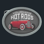 Compro de Hot Rod Vintage do Red Roadster Personal<br><div class="desc">Dons de Garagem de Compro de Hot Rod do Red Roadster Personalizado - Personalize com seu nome ou texto personalizado - O melhor presente exclusivo para aquele entusiasta de carro clássico personalizado de Hot Rod!</div>