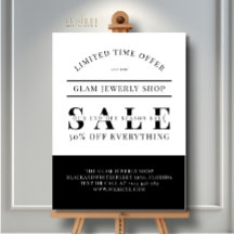 Compro de Joias Pretas e Brancas Fim de Venda