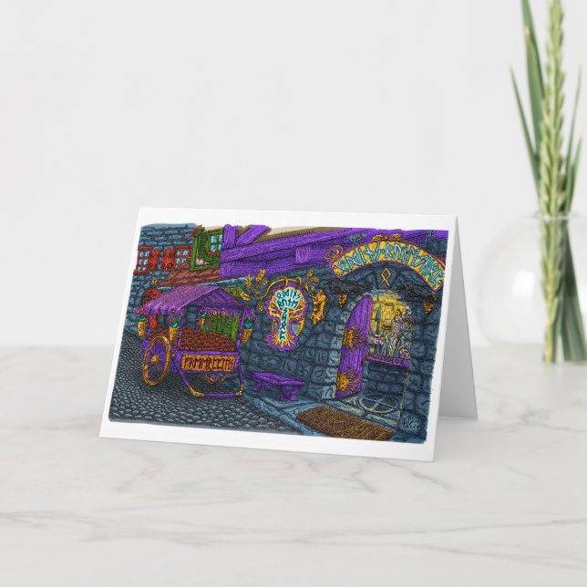 Compro Rune de Odin - Cartão Saudável (Frente)