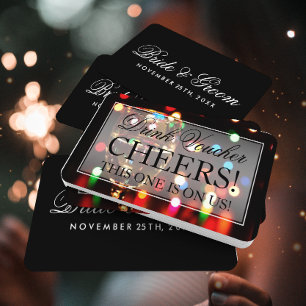 Comprovante da bebida das luzes de Bokeh do vidro