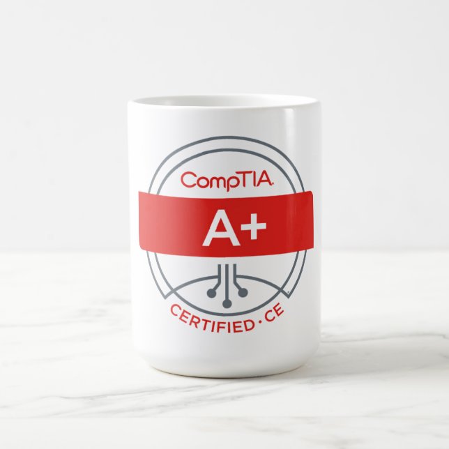 CompTIA A+ Caneca Certificada (Centro)