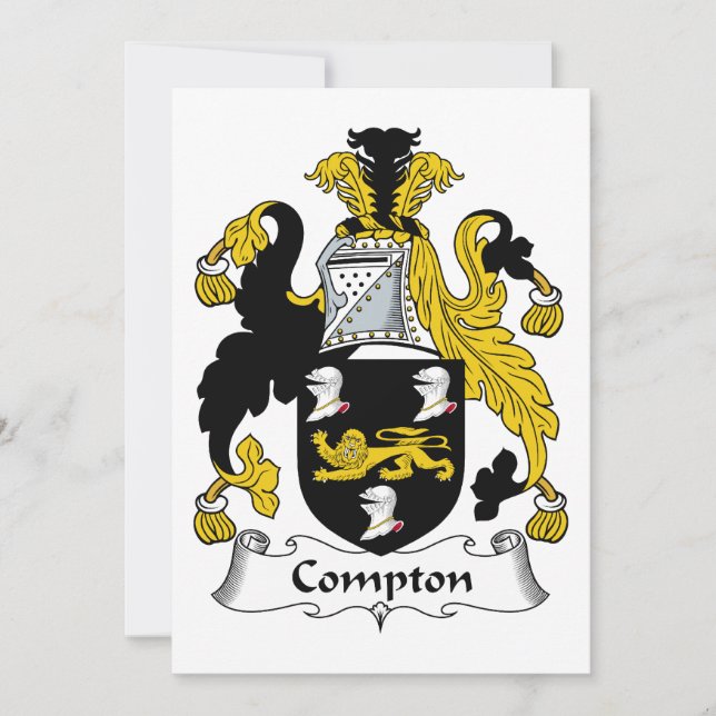 Compton Family Crest (Frente)