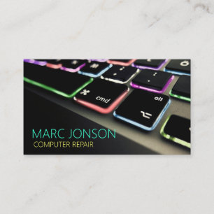 Computador, Laptop, PC, Reparar, Cartão de visita