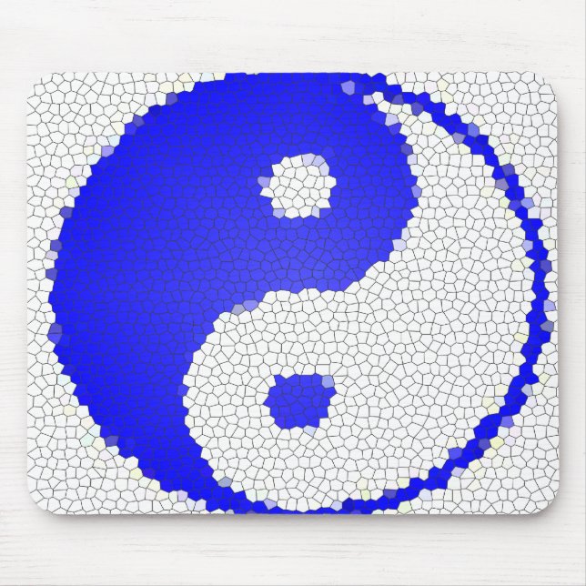 Computador Mousepad do design de Yin Yang do (Frente)