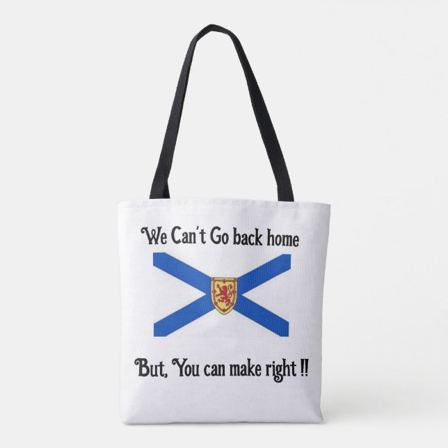 Comunidade Africville Tote bag (Verso)