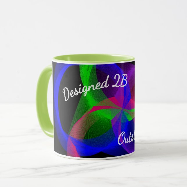 Concebido 2B de caneca de café excepcional (Frente Esquerda)