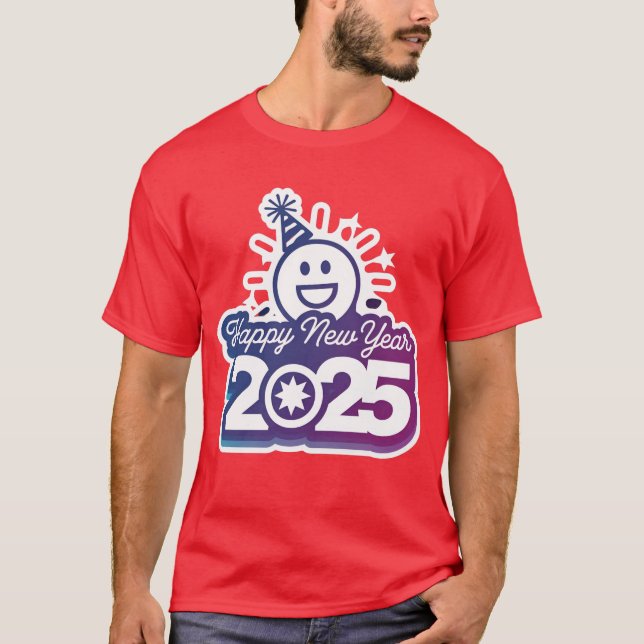Concebido para a Camiseta Básica Masculina de 2025 (Frente)