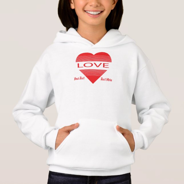 Conceito de Design de Amor e Romance com Elementos (Frente)