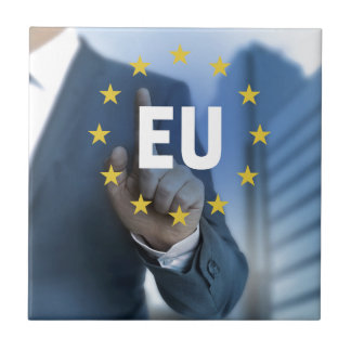 Conceito de ecrã táctil da União Europeia