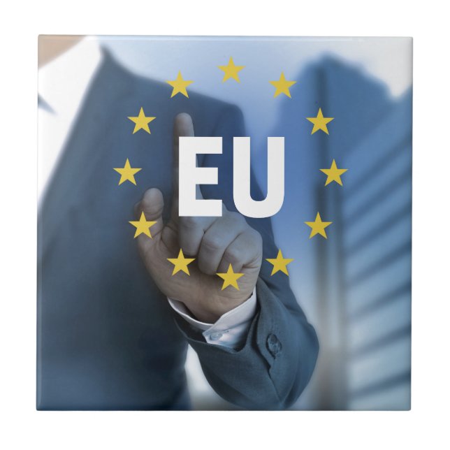 Conceito de ecrã táctil da União Europeia (Frente)