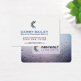 conceitos de abstrato de janela de água