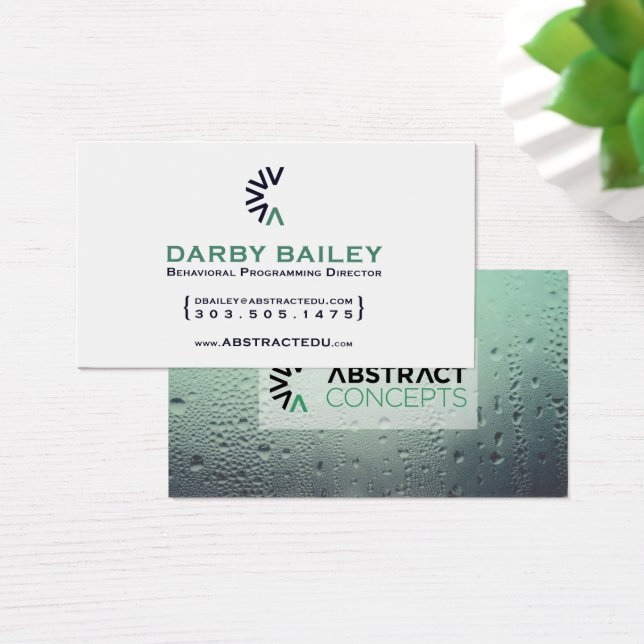 conceitos de abstrato de janela de água (Mesa)