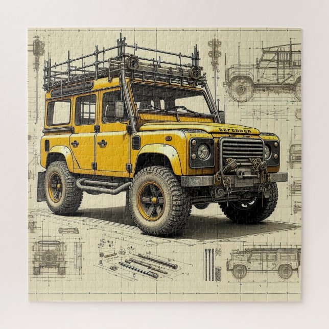 Concept Defender Jigsee Quebra-cabeça (Vertical)