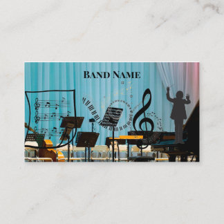 Concert Music Standard, Cartão de visita de 3,5" x