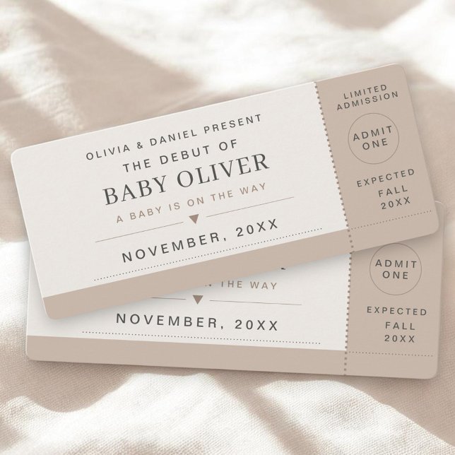 Concert Ticket Pregnancy Announcement (Criador carregado)