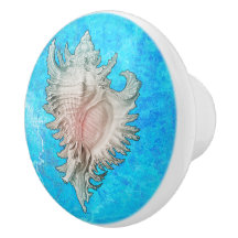 Conch Shell "Beach Life"