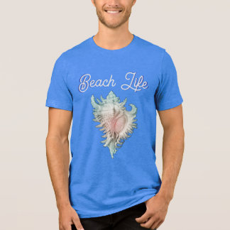 Conch Shell "Beach Life" 