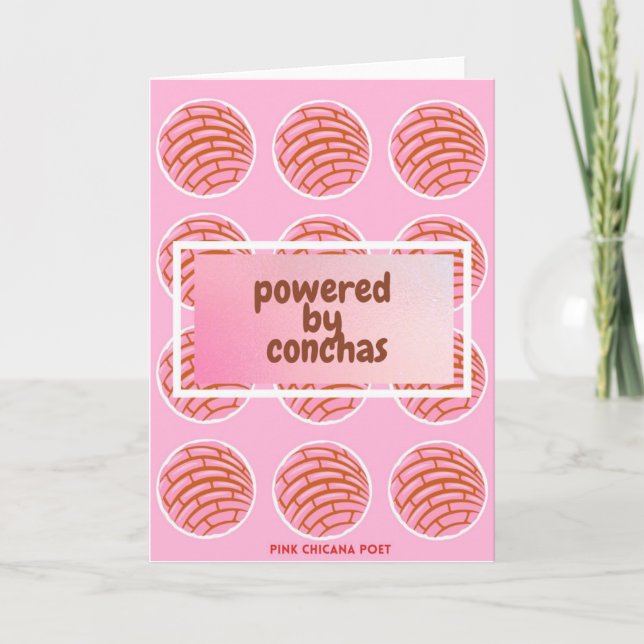 Conchas - Cartão de Saudação (Frente)