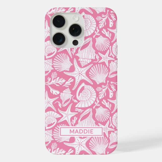 Conchas Cor-de-Rosa Personalizadas (Verso)