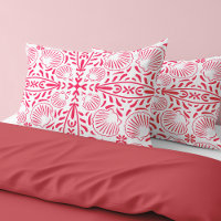 Conchas de Madrepérola Vermelho Rosa Coral Moderno