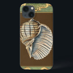 Conchas de Pequena Sereia<br><div class="desc">Charikilia Zarris é uma artista talentosa conhecida por sua trabalho de arte oceânica. As imagens dela são pacíficas e calmas, relaxando-vos com cada fotografia. Pegue esta trabalho de arte náutica com um Conch Shell sendo o centro de tudo, junto com decoração e um belo padrão floral.</div>