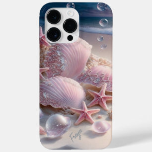 Conchas de Praia Tendência Moderno Nome Personaliz