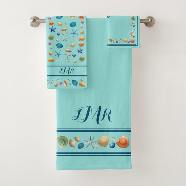 Conchas e listras para toalhas (Insitu)