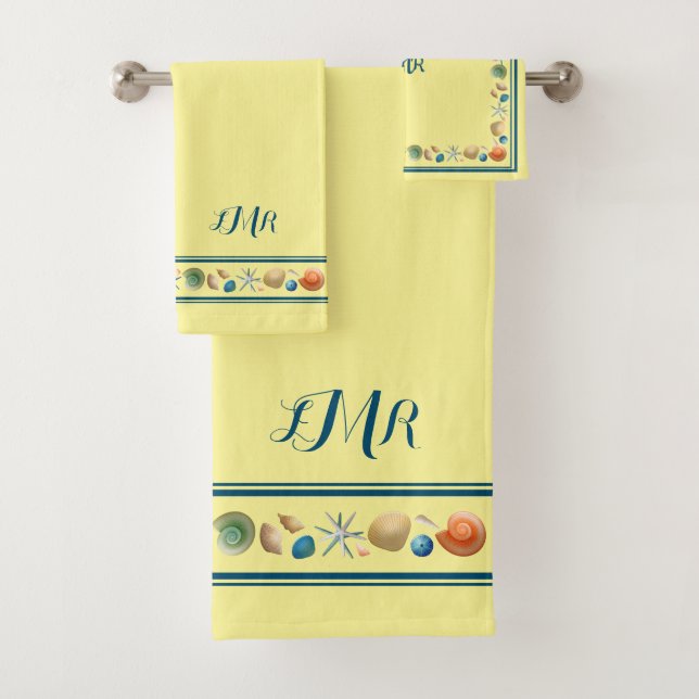 Conchas e listras para toalhas (Insitu)