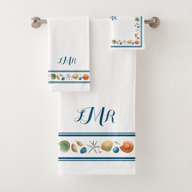 Conchas e listras para toalhas (Insitu)