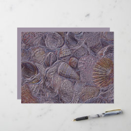 Conchas marinhas Ocean Beach Purple Design