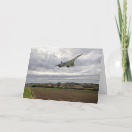 Concorde - Cartão de Saudação de Execução de Alta 