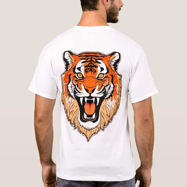 Concretizando sua imaginação: camiseta Design únic (Verso)