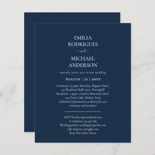 Concurso Caseiro Espanhol BILINGUAL Nuestra Boda (Frente/Verso)