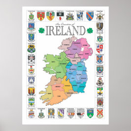 Condados da Irlanda Poster