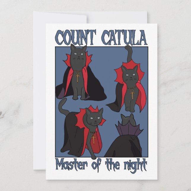 Conde Catula Mestre da Noite (Frente)