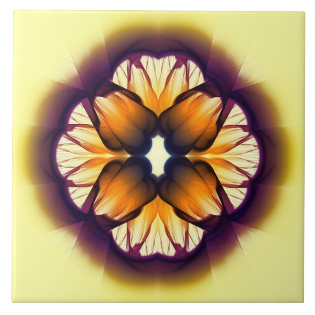 Condecoração colorida flamboyant (Frente)