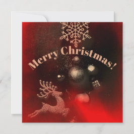 Condecorações de Natal felizes na mesa