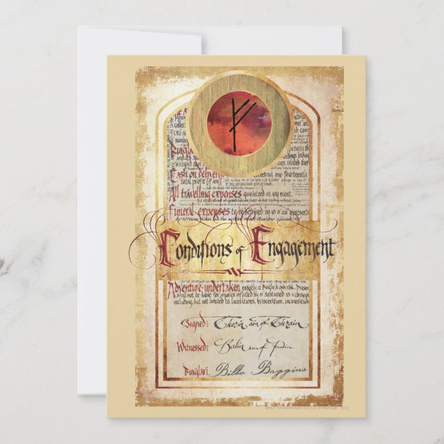 Condições de Noivado (Frente)