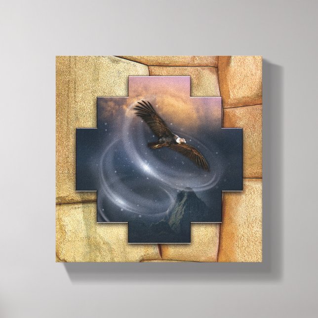 Condor - Arte de Parede em Canvas (Frente)