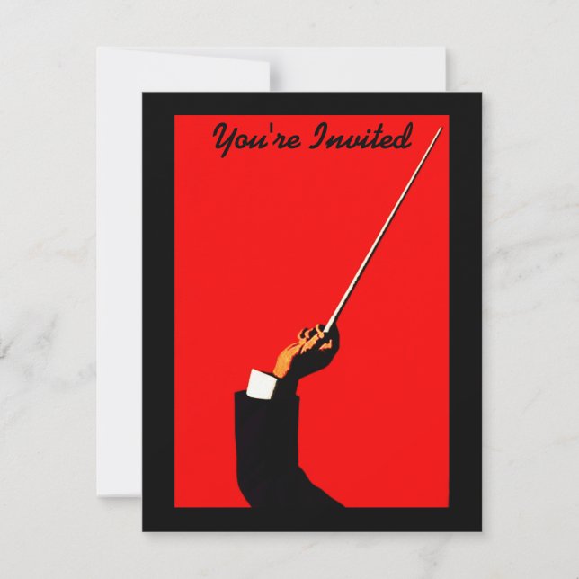 CONDUTOR BANDA LÍDER CONVITE ORQUESTRA (Frente)